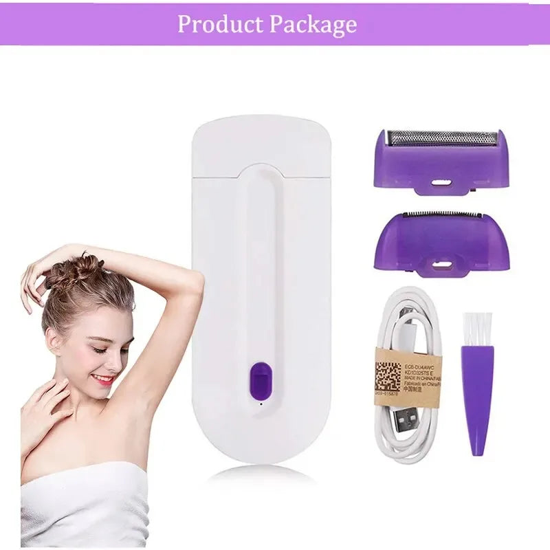 Barbeador área intima aparador elétrico