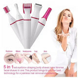 Navalha elétrica feminina-metal elétrico usb, navalha depiladora feminina, barbeador de folha com lâmina de aço inoxidável, carregamento usb,