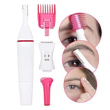 Navalha elétrica feminina-metal elétrico usb, navalha depiladora feminina, barbeador de folha com lâmina de aço inoxidável, carregamento usb,